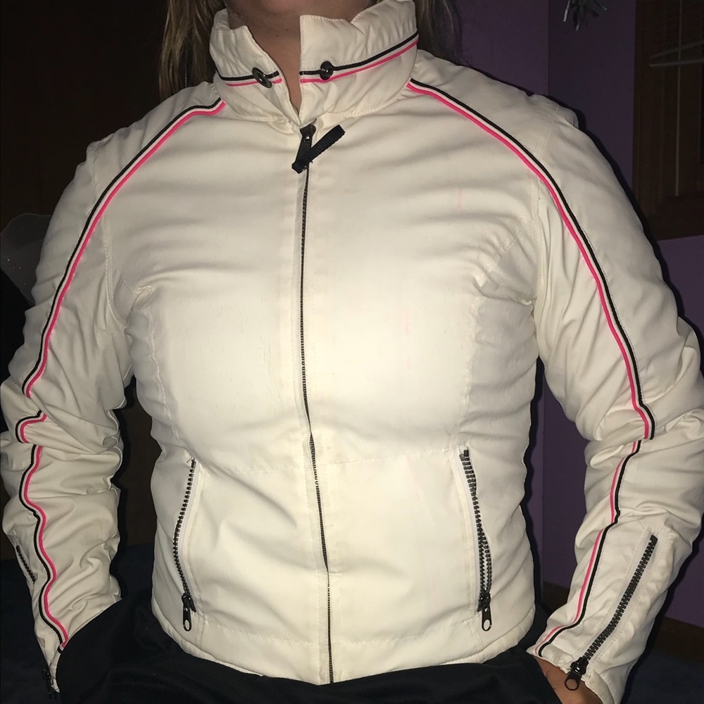 White winter coat